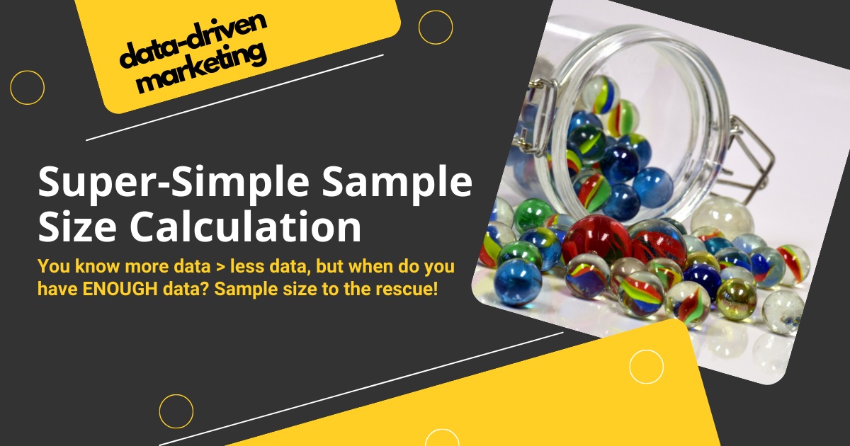 Super-Simple Sample Size Calculation