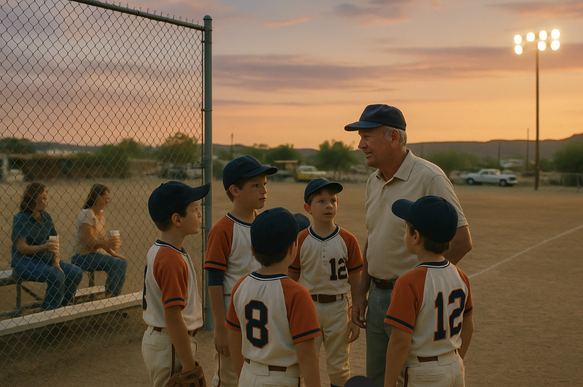 Ray’s Desert Baseball Nights, Arizona, 1979