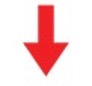 Red arrow down