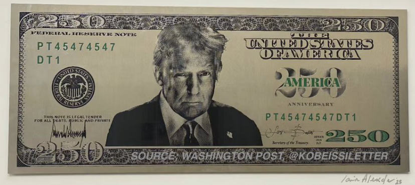 Trump $250 Bill