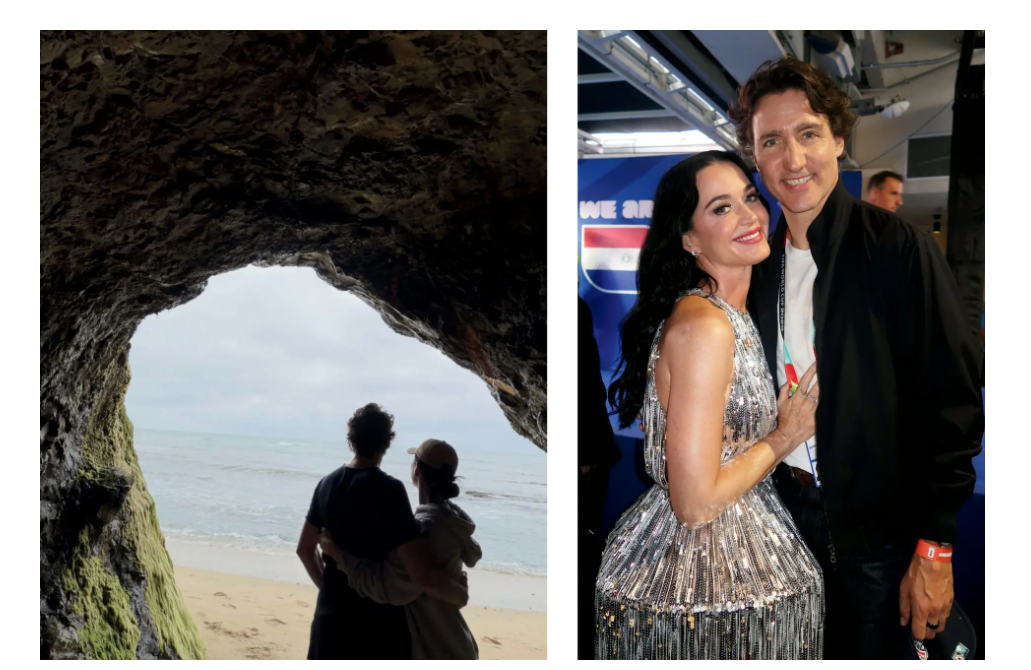 Justin Trudeau and Katy Perry