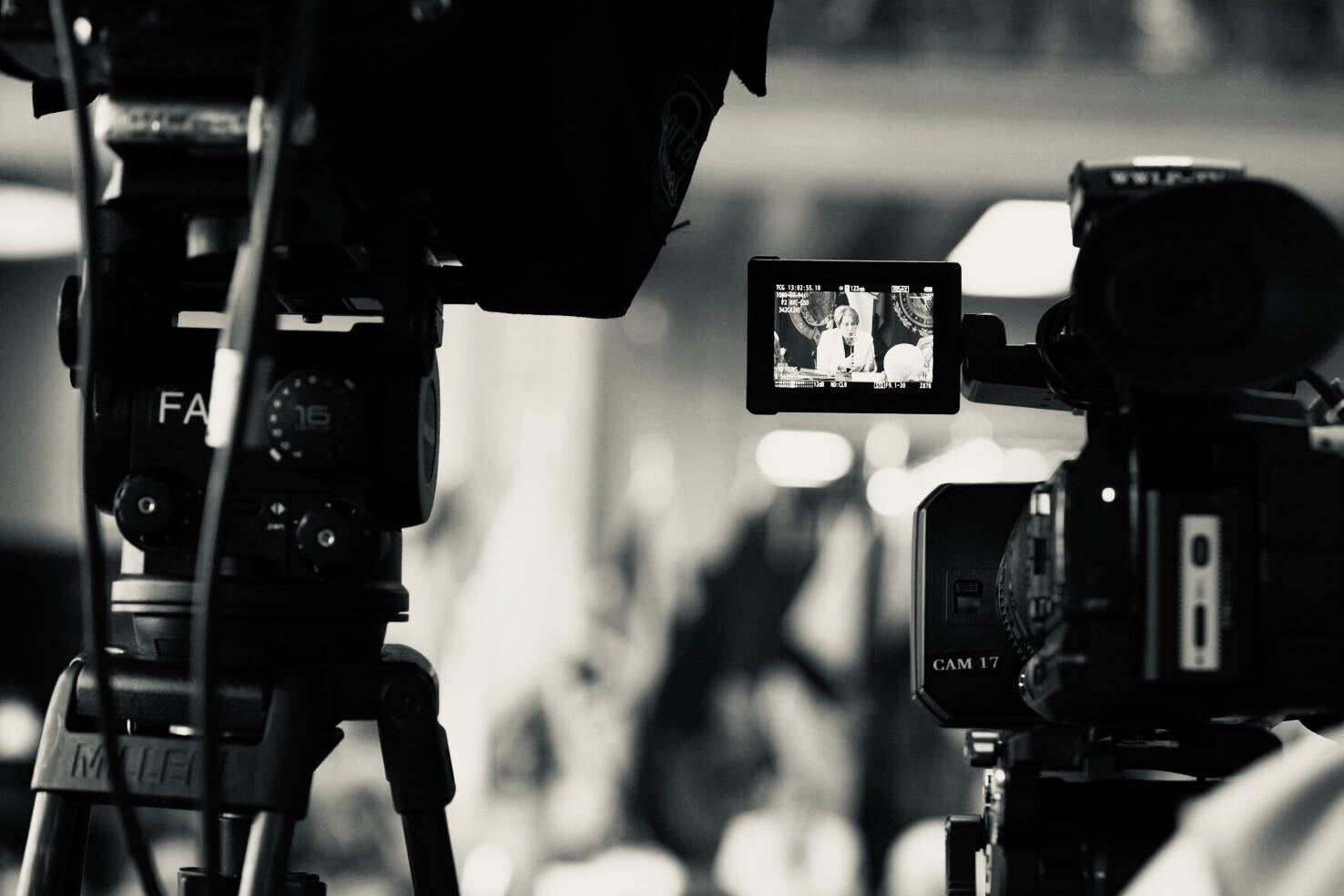The State House's starring roles as a TV show arrives for a shoot