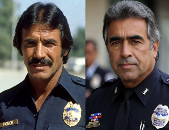 Erik Estrada, From TV Highway Patrol to Real Badge