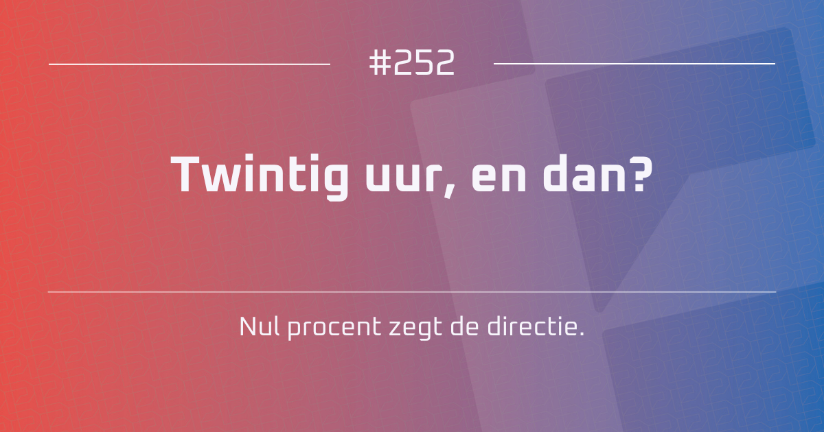 AI #252 | Twintig uur, en dan?