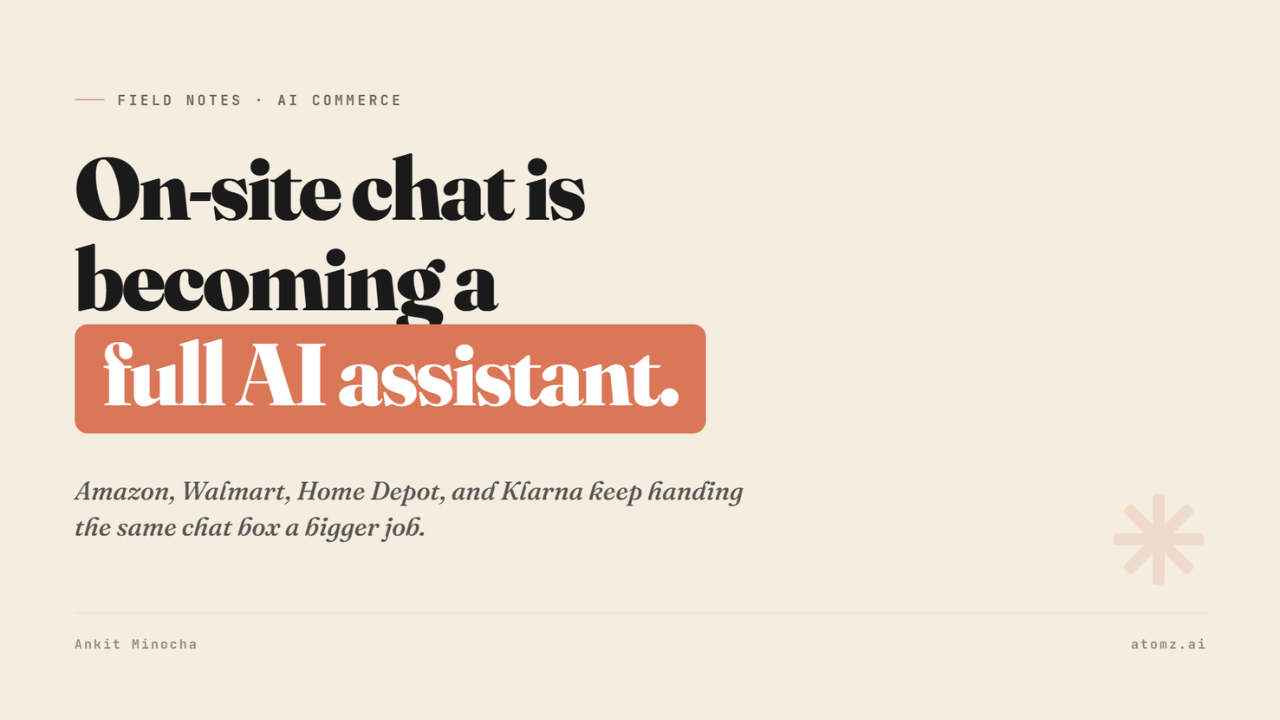 How on-site chat features are turning into full AI assistants