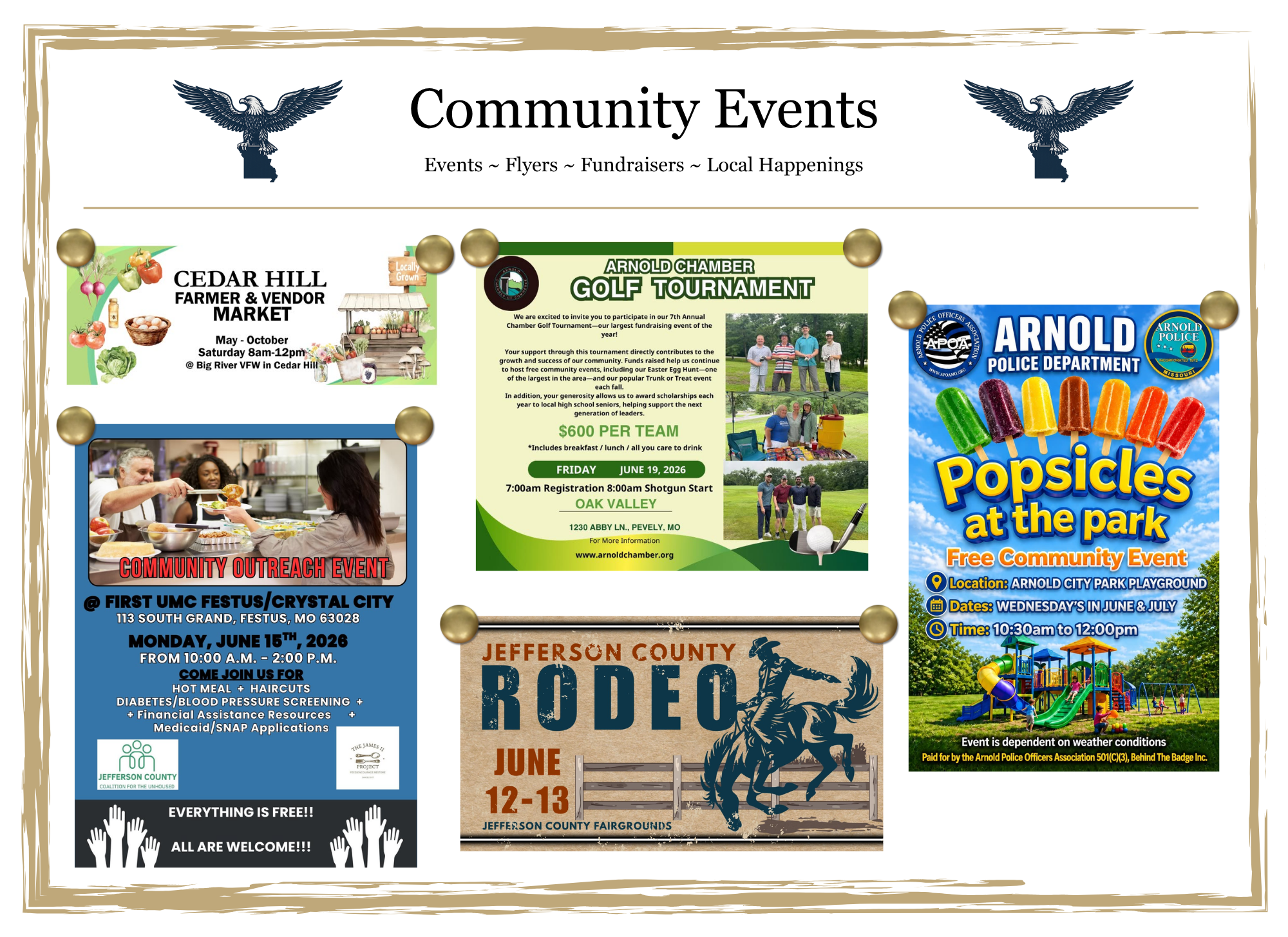 The Jefferson Review Community Events