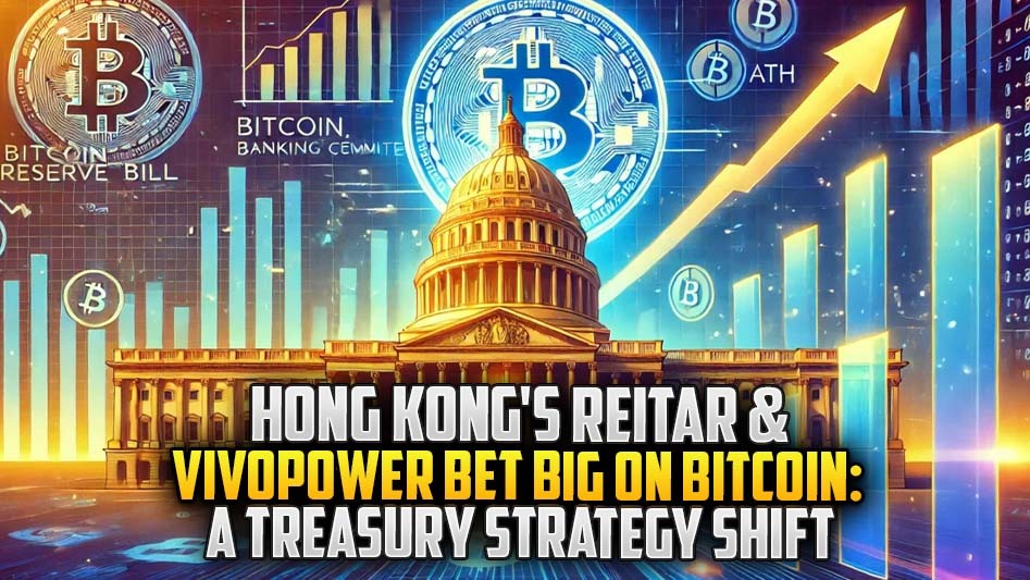 Hong Kong's Reitar & VivoPower Bet Big on Bitcoin: A Treasury Strategy Shift