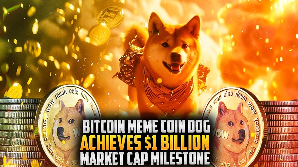 Bitcoin Meme Coin DOG Achieves $1 Billion Market Cap Milestone