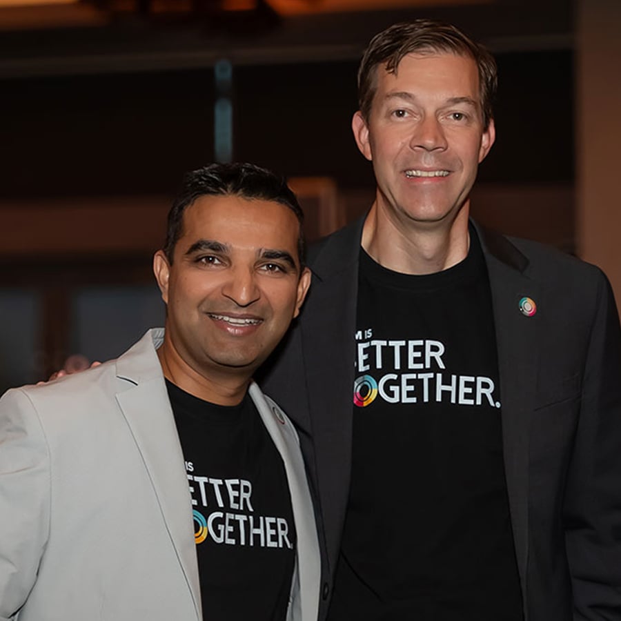Sangram Vajre and Bryan Brown