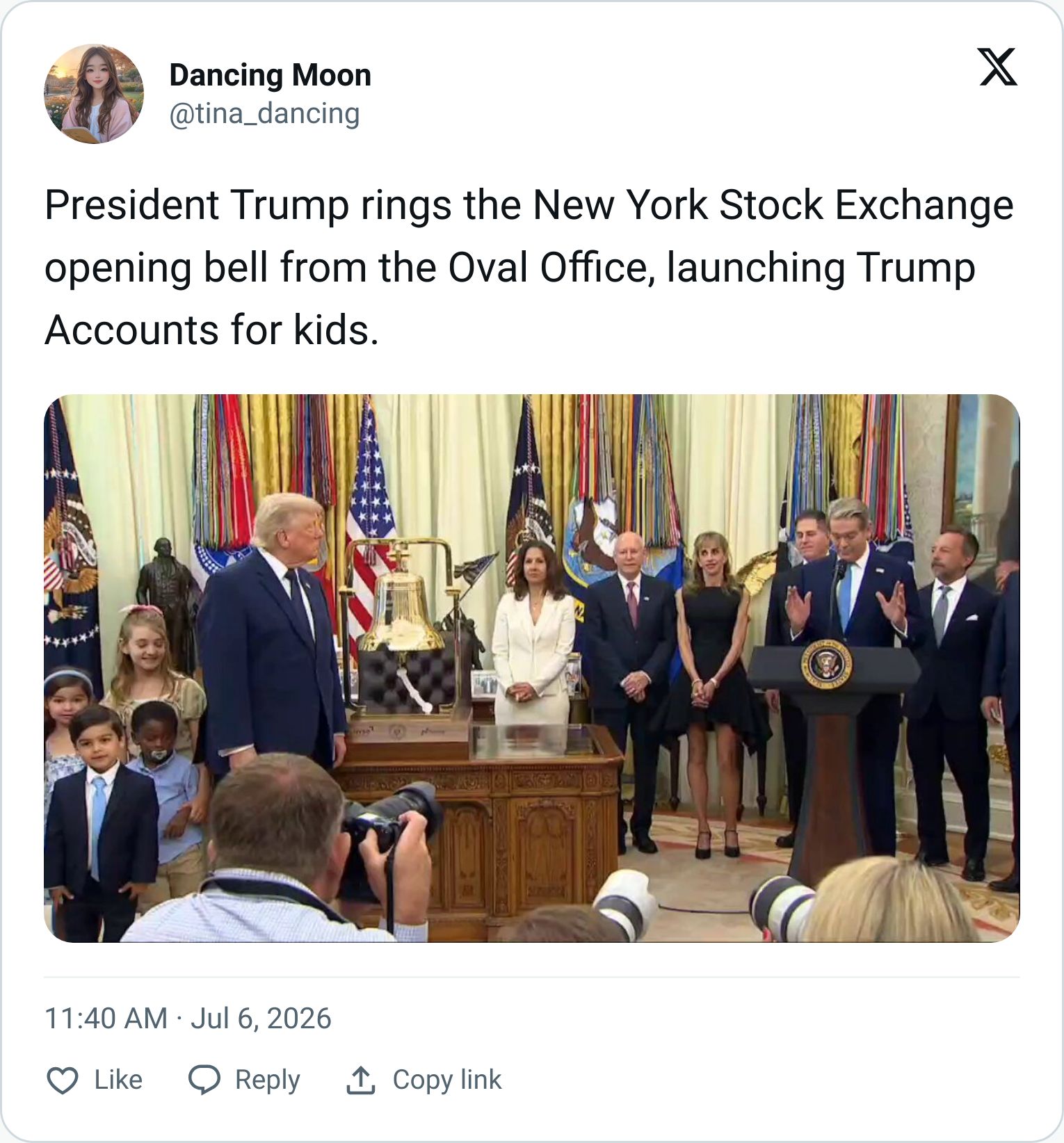 Tweet screenshot