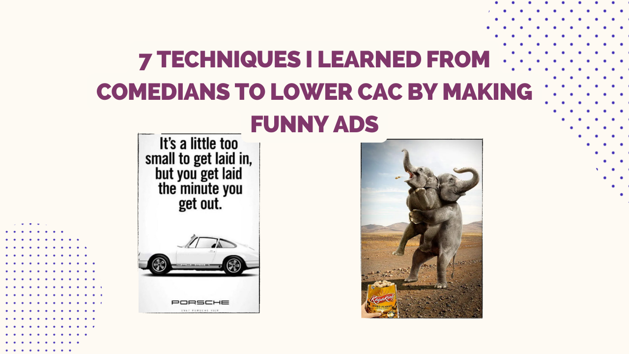 How to make any ad funny