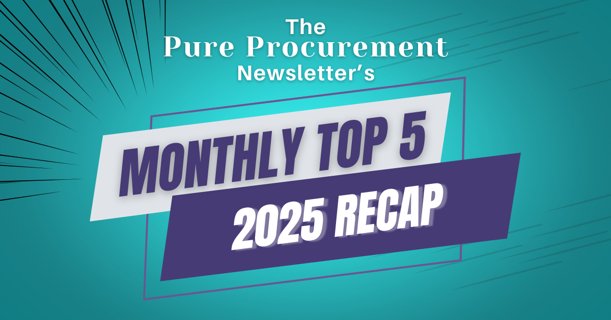 Monthly Top 5 - 2025 Recap