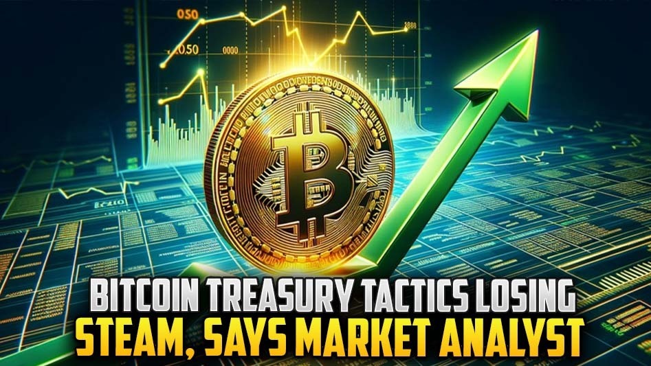Bitcoin Treasury Tactics Losing Steam, Says Market Analyst