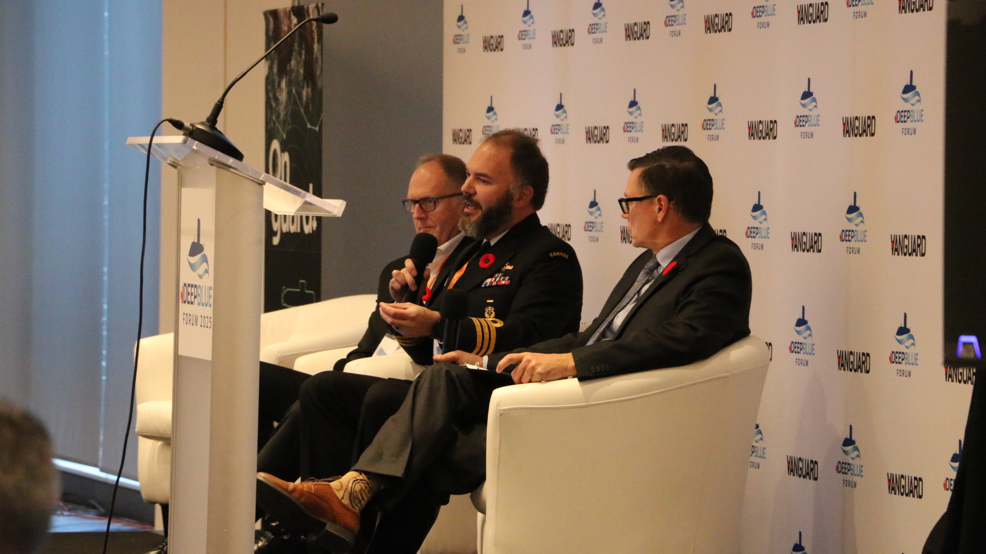Panel discussion at Deep Blue Forum
