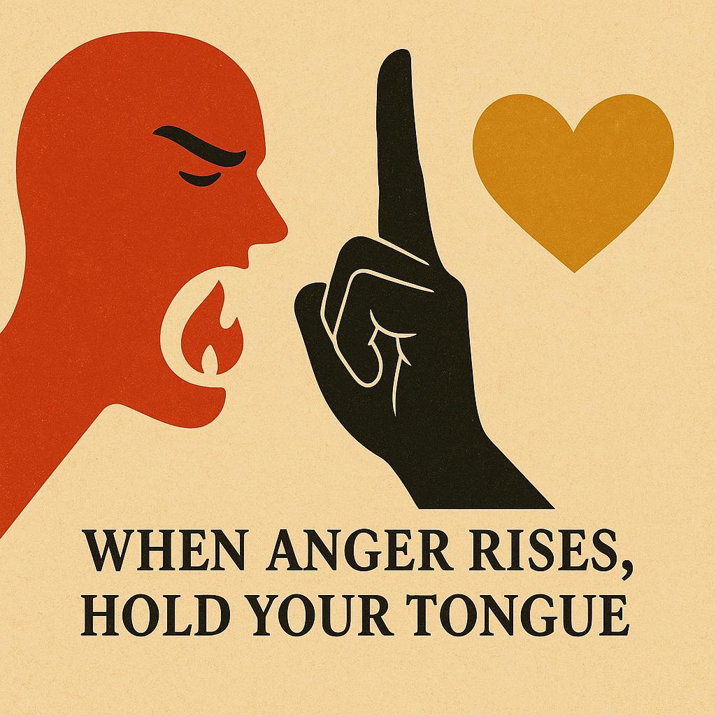 When Anger Rises: Why Your Words Must Wait