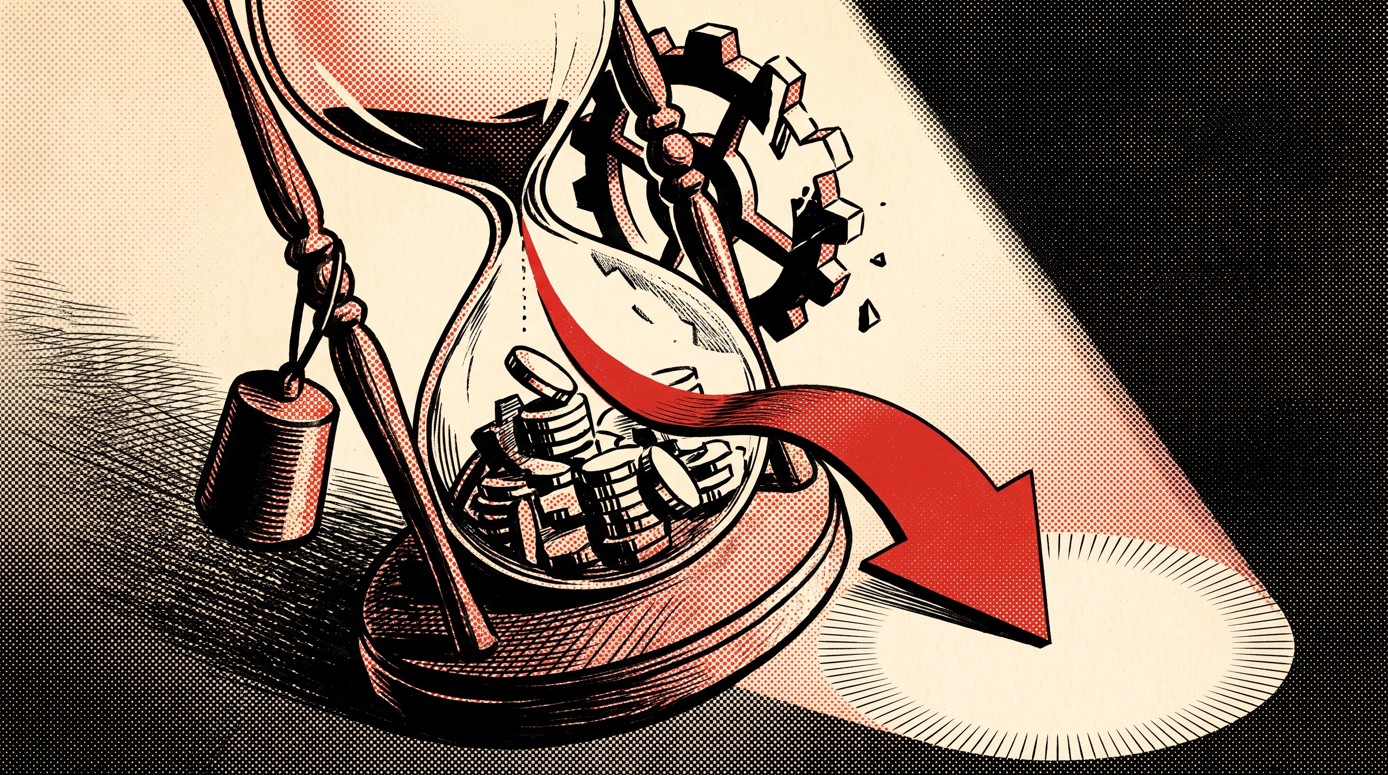 Poster illustration for the issue: Your 2027 Social Security Raise Drops at 8:30 This Morning