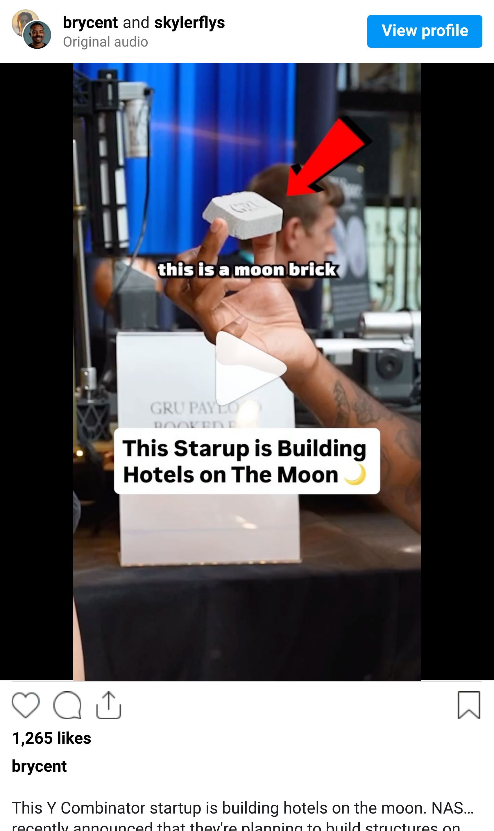 Instagram post
