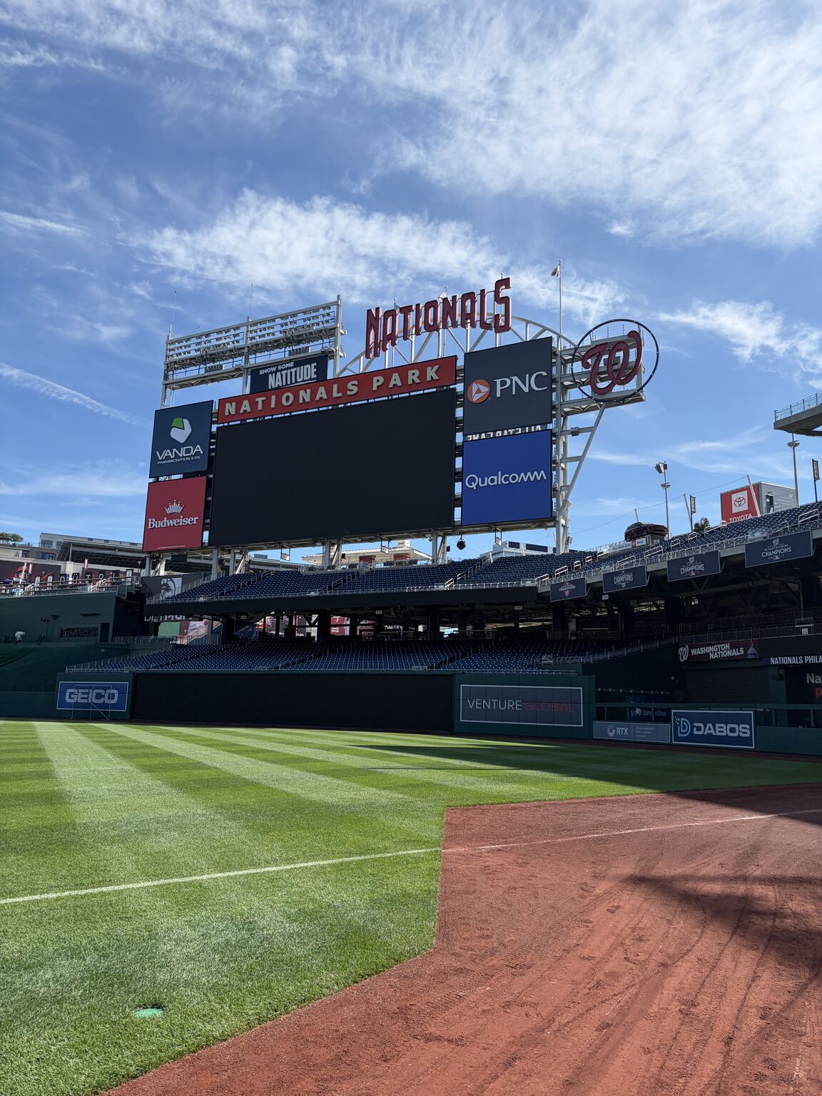 Day off, Now the Washington Nationals get back at it