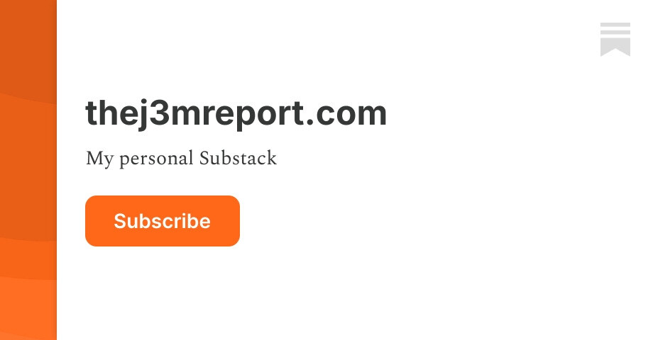 🎉 Welcome 🎉 to the J3M inaugural newsletter!