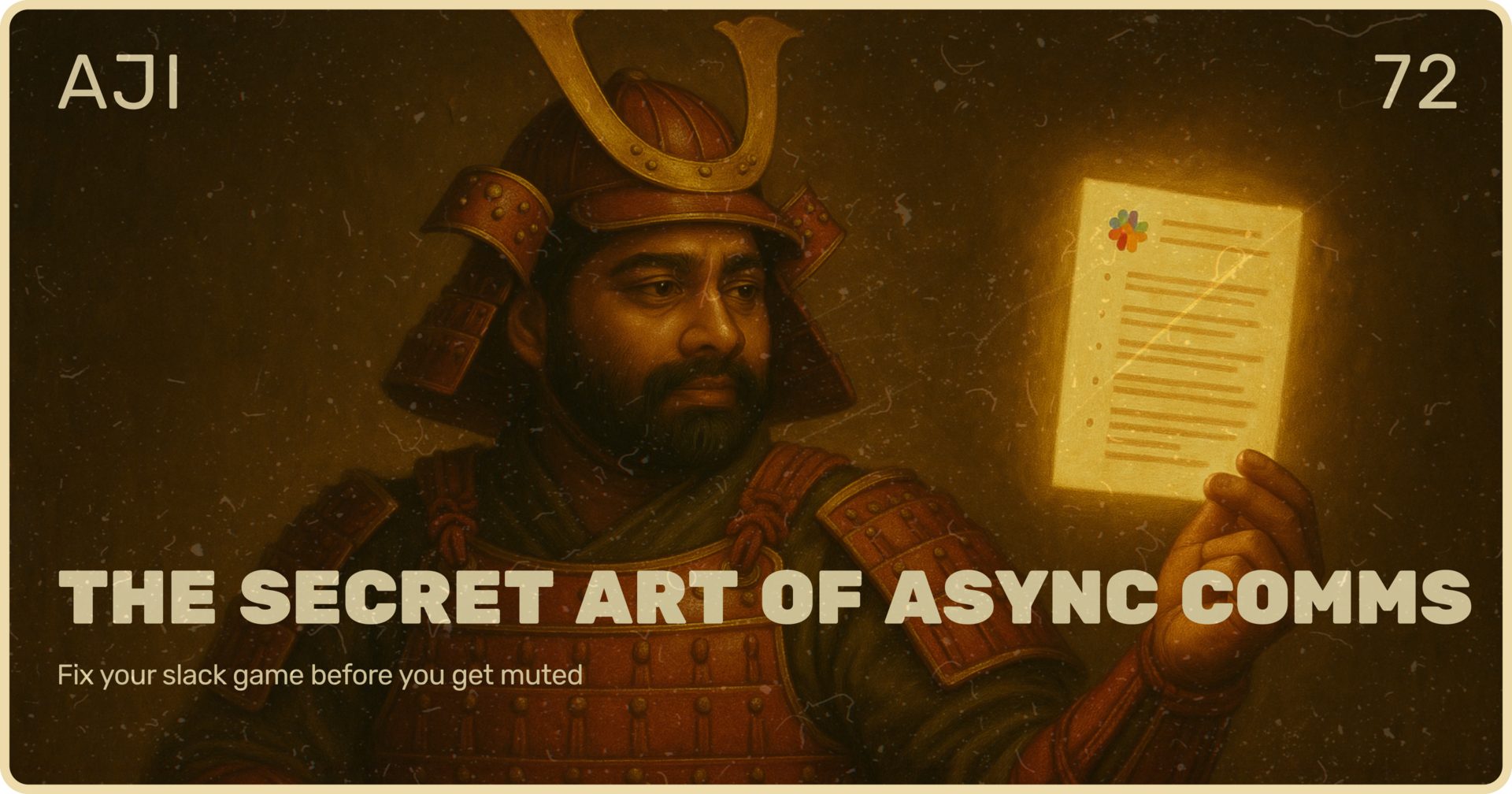 The Secret Art of Async Comms