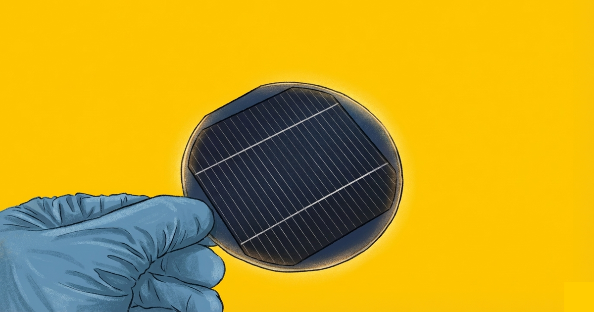 Eine Solarzelle erzeugt 132 Prozent – und das ist kein Fehler