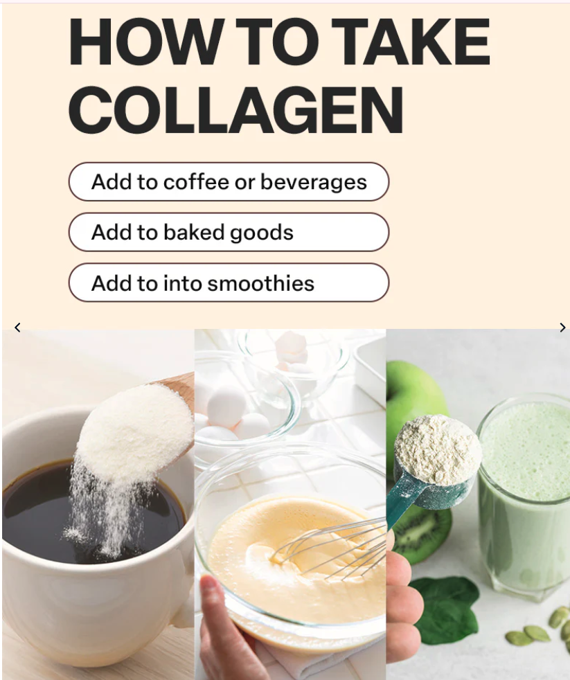 Cevitol Marine Collagen Peptides — collagen results