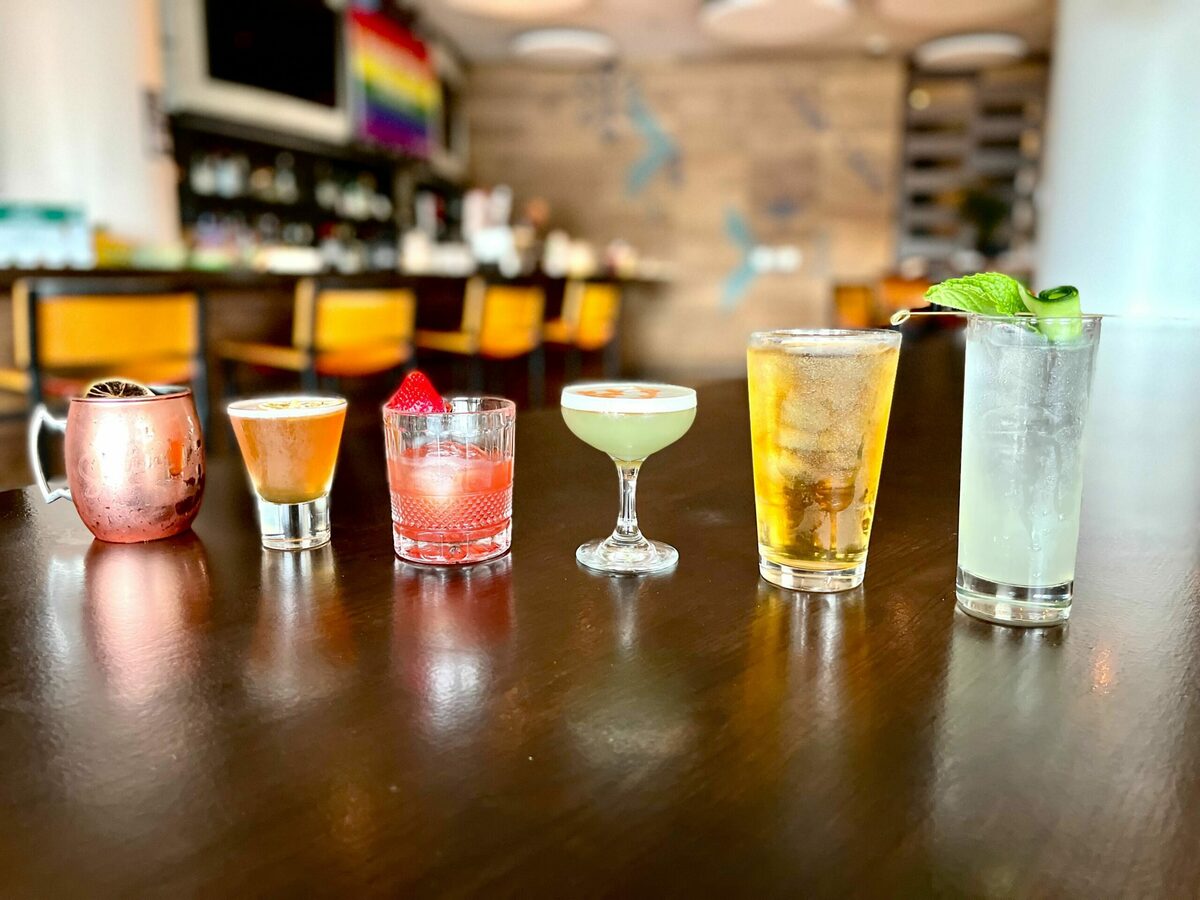 Find a cocktail that speaks to you at LURE Restaurant & Bar