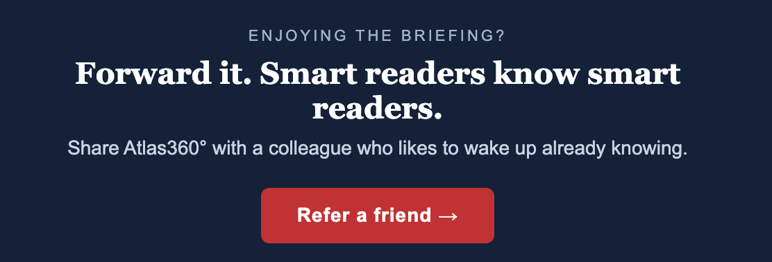 Refer a friend to Atlas360°