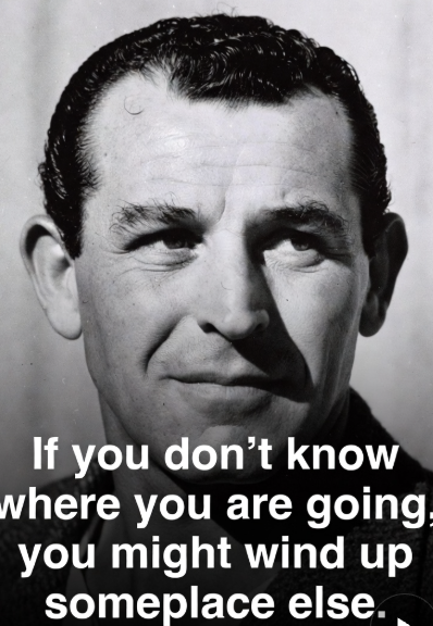 Yogi Berra on Knowing Your Direction