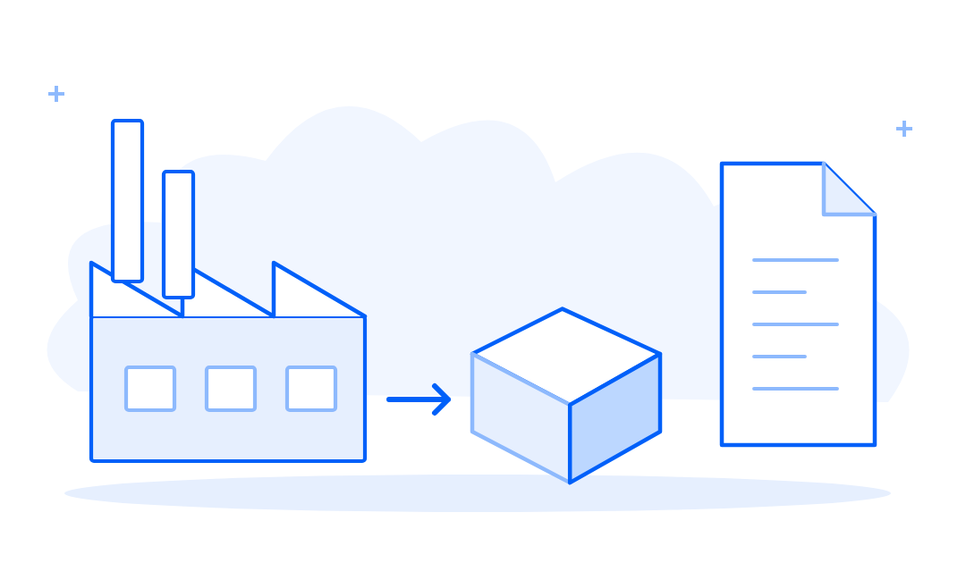 Conceptual Investor Call concrete and infrastructure illustration