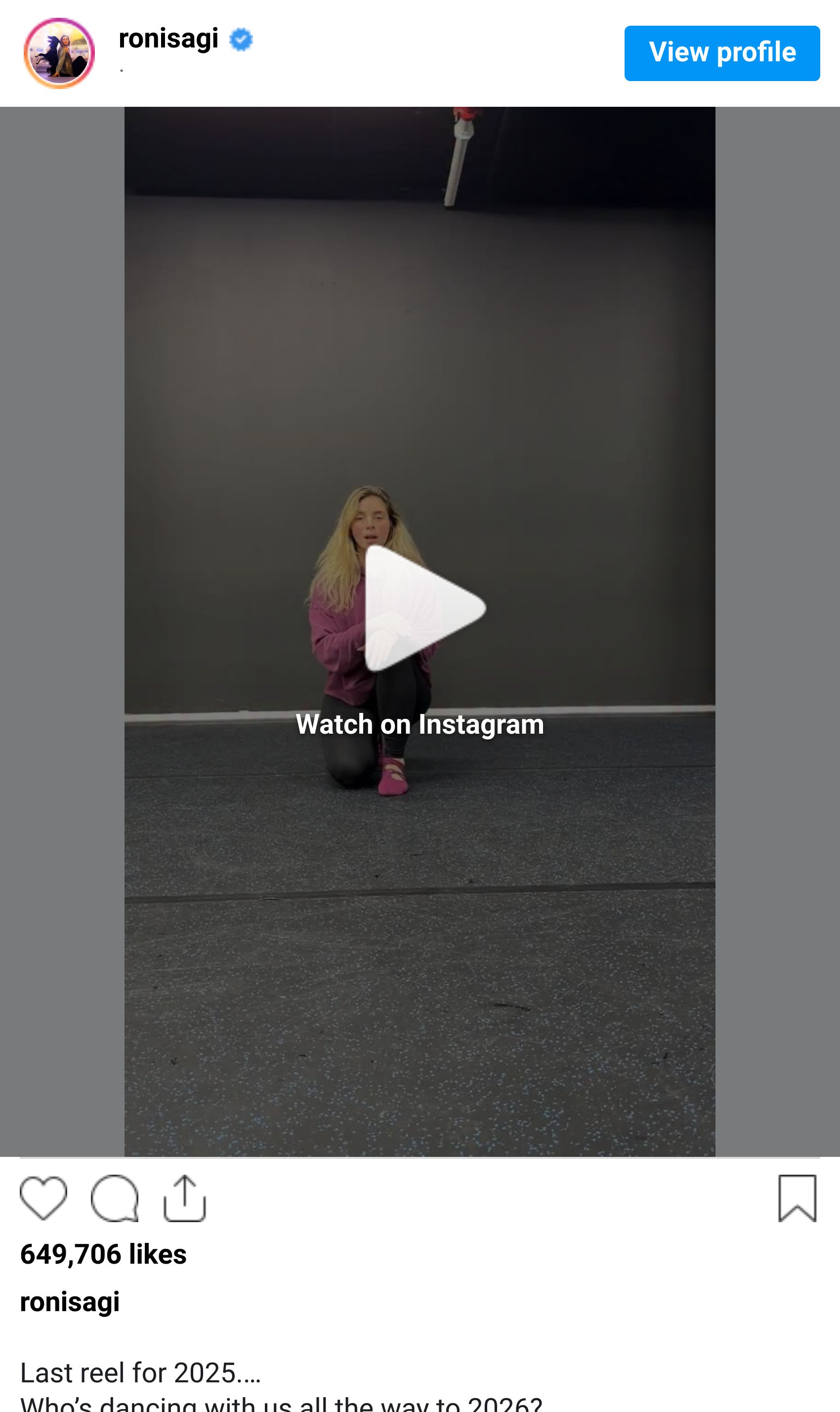 Instagram post