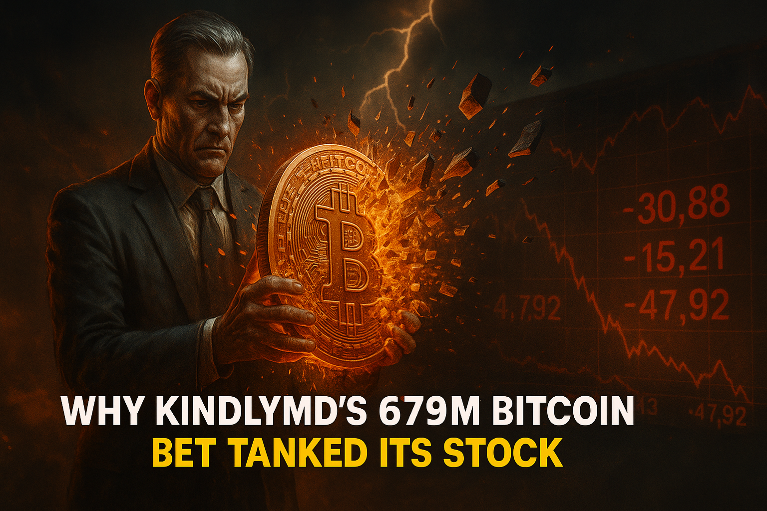 Why KindlyMD’s $679M Bitcoin Bet Tanked Its Stock