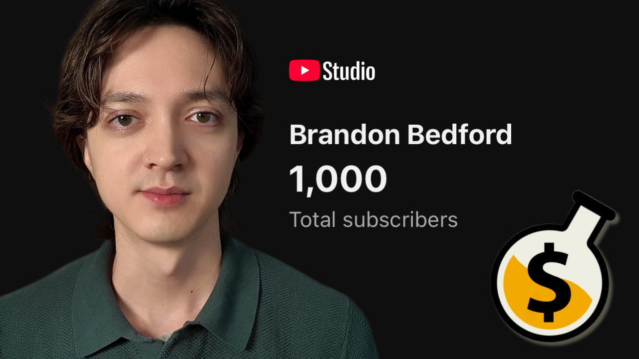 Thank you for 1000 subscribers