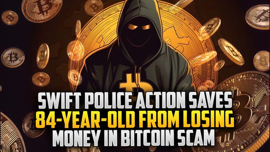 Swift Police Action Saves 84-Year-Old from Losing Money in Bitcoin Scam