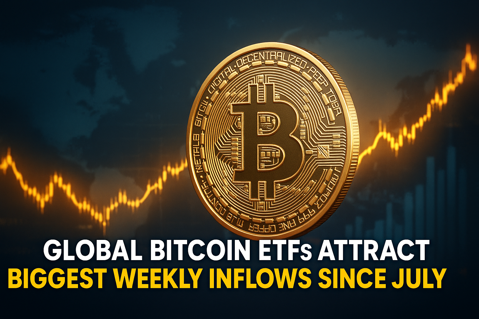 Global Bitcoin ETFs Attract Biggest Weekly Inflows Since July