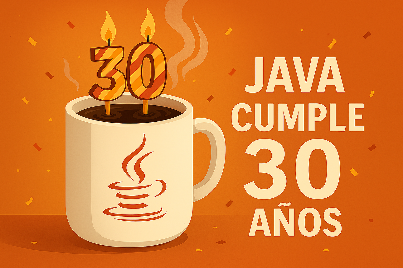 💎 Java cumple 30 años