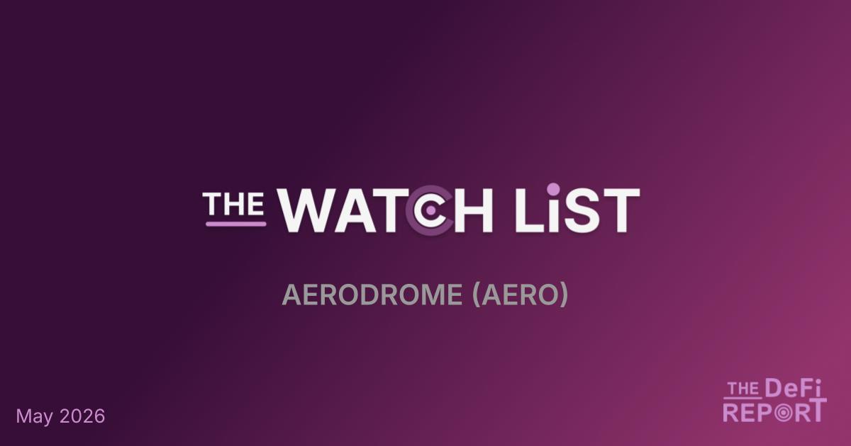 The Watch List: Aerodrome (AERO)
