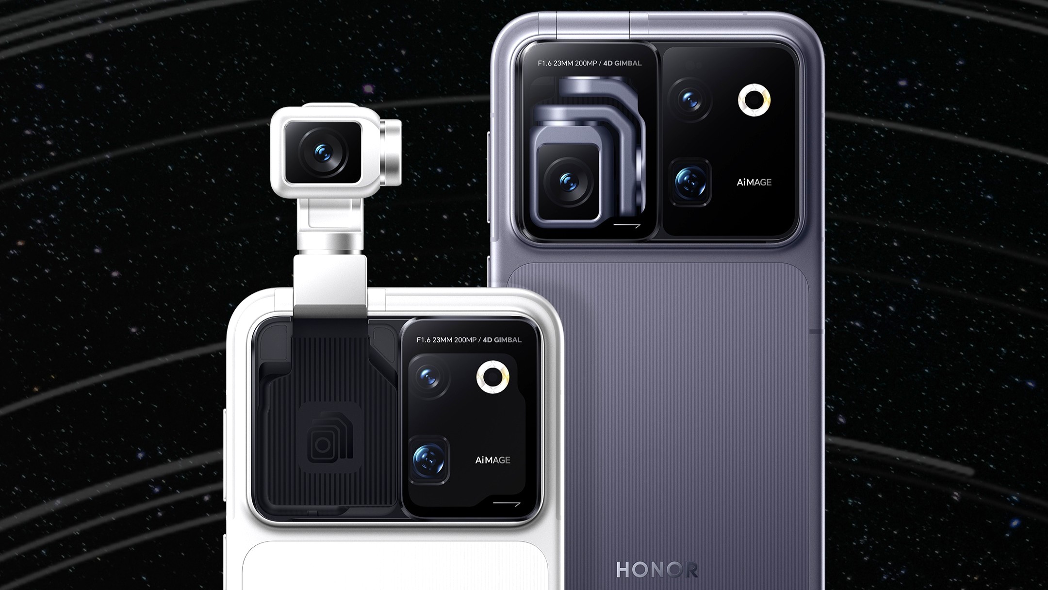 Honor Robot Phone with motorized gimbal camera