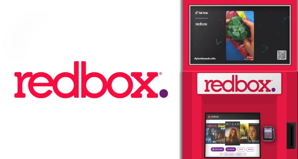 Redbox kiosks become a new TikTok screen