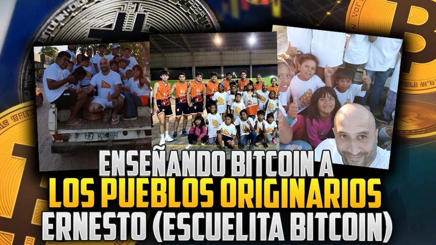 Enseñando Bitcoin A Los Pueblos Originarios - Ernesto (Escuelita Bitcoin)