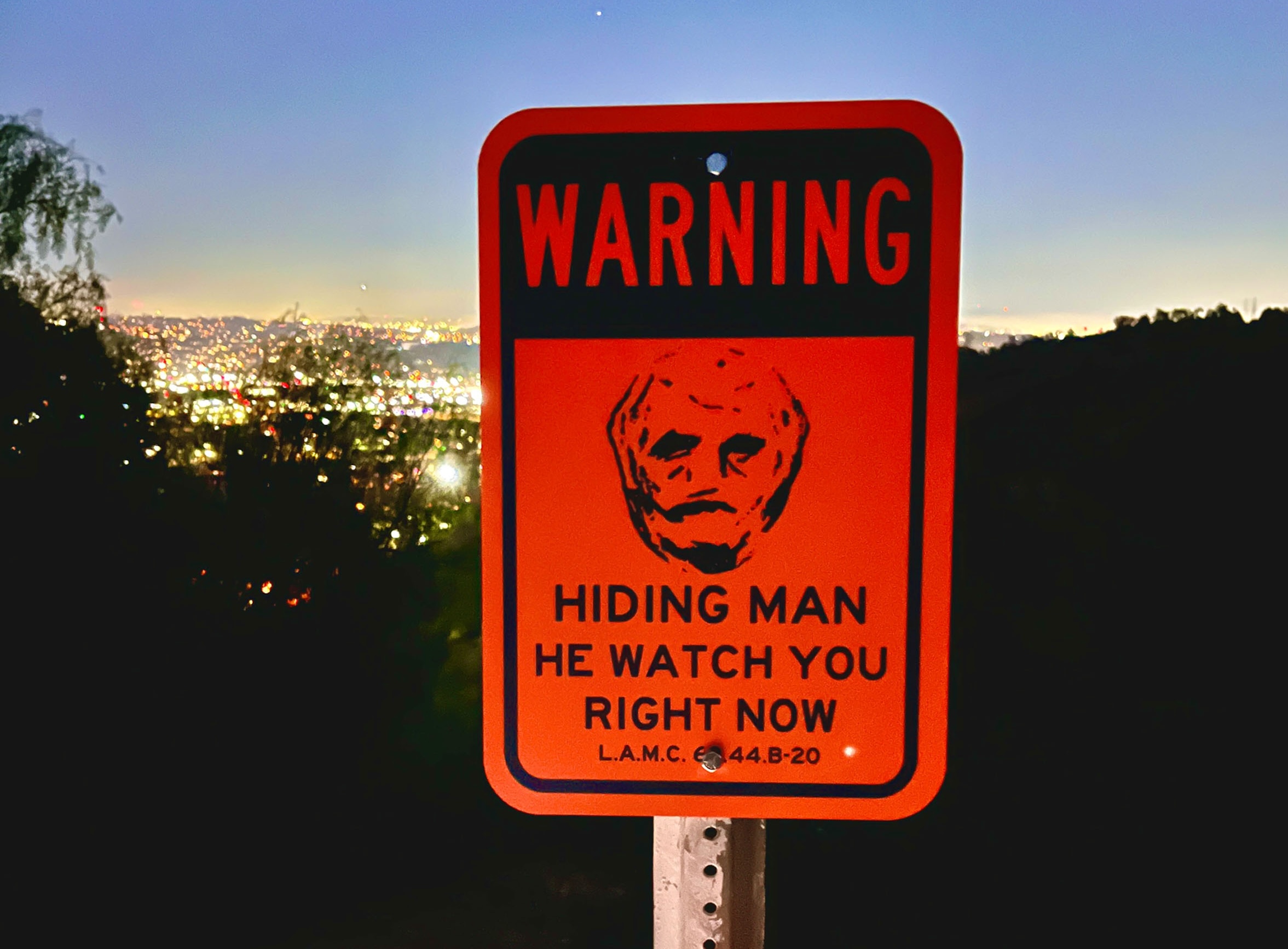 The Hiding Man of Griffith Park