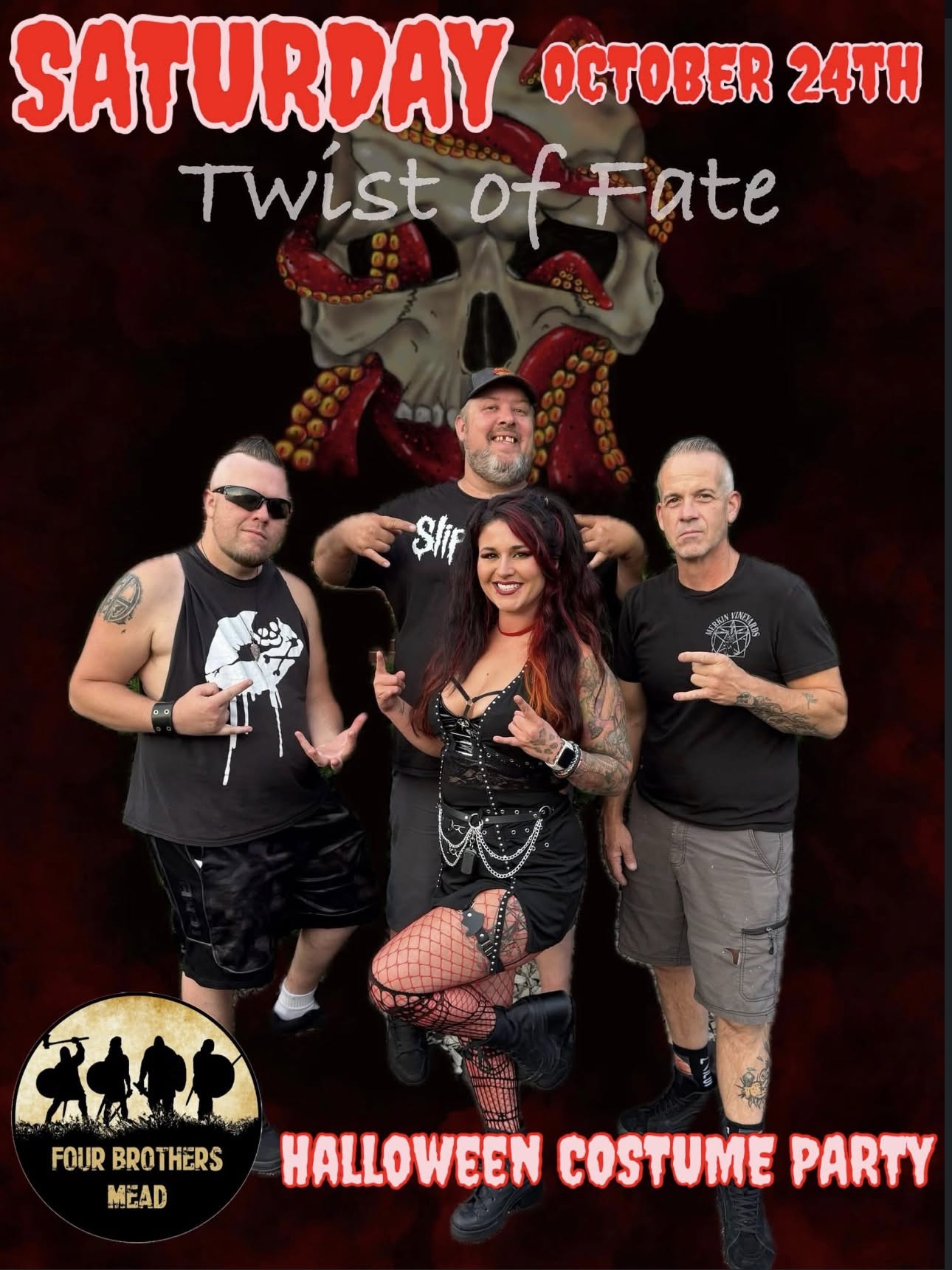 Twist of Fate Halloween Party - October 24