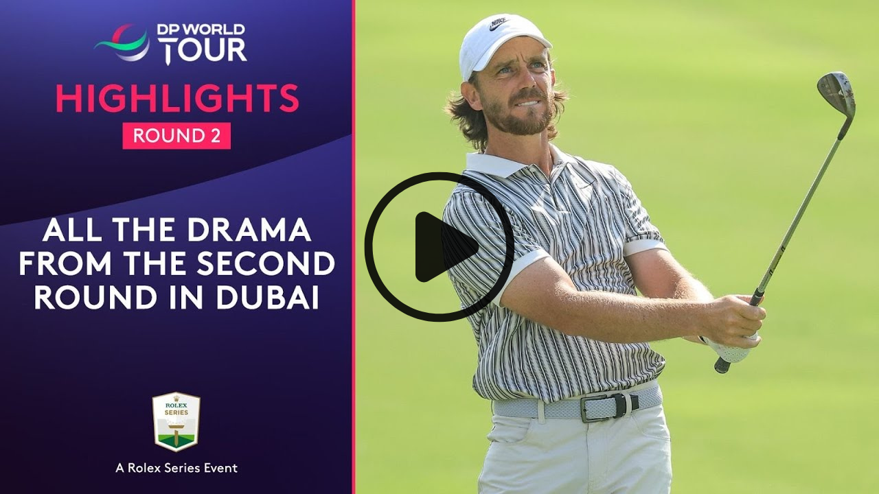 R2 Highlights | 2025 DP World Tour Championship