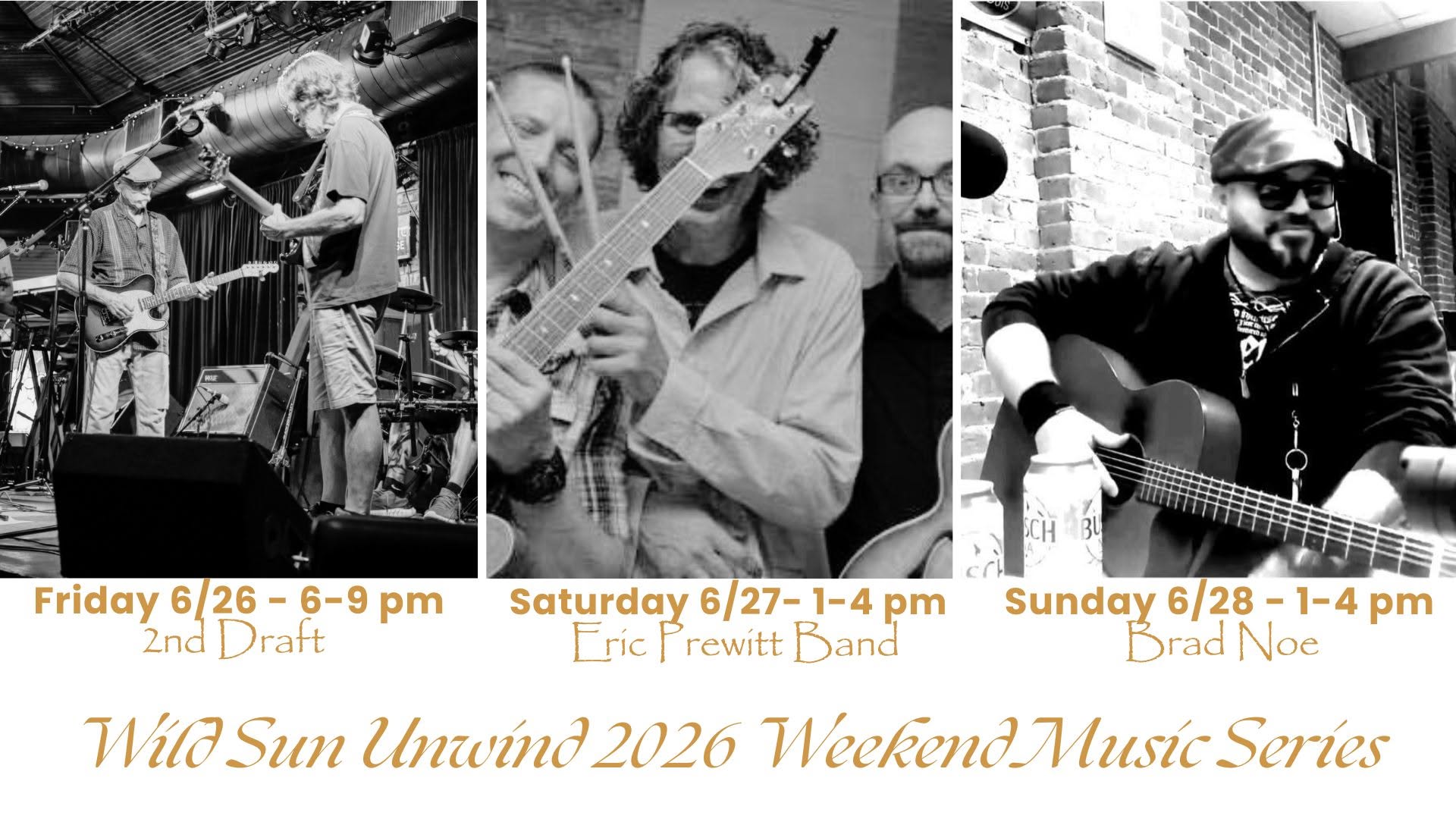 Wild Sun Weekend Music June 26-28