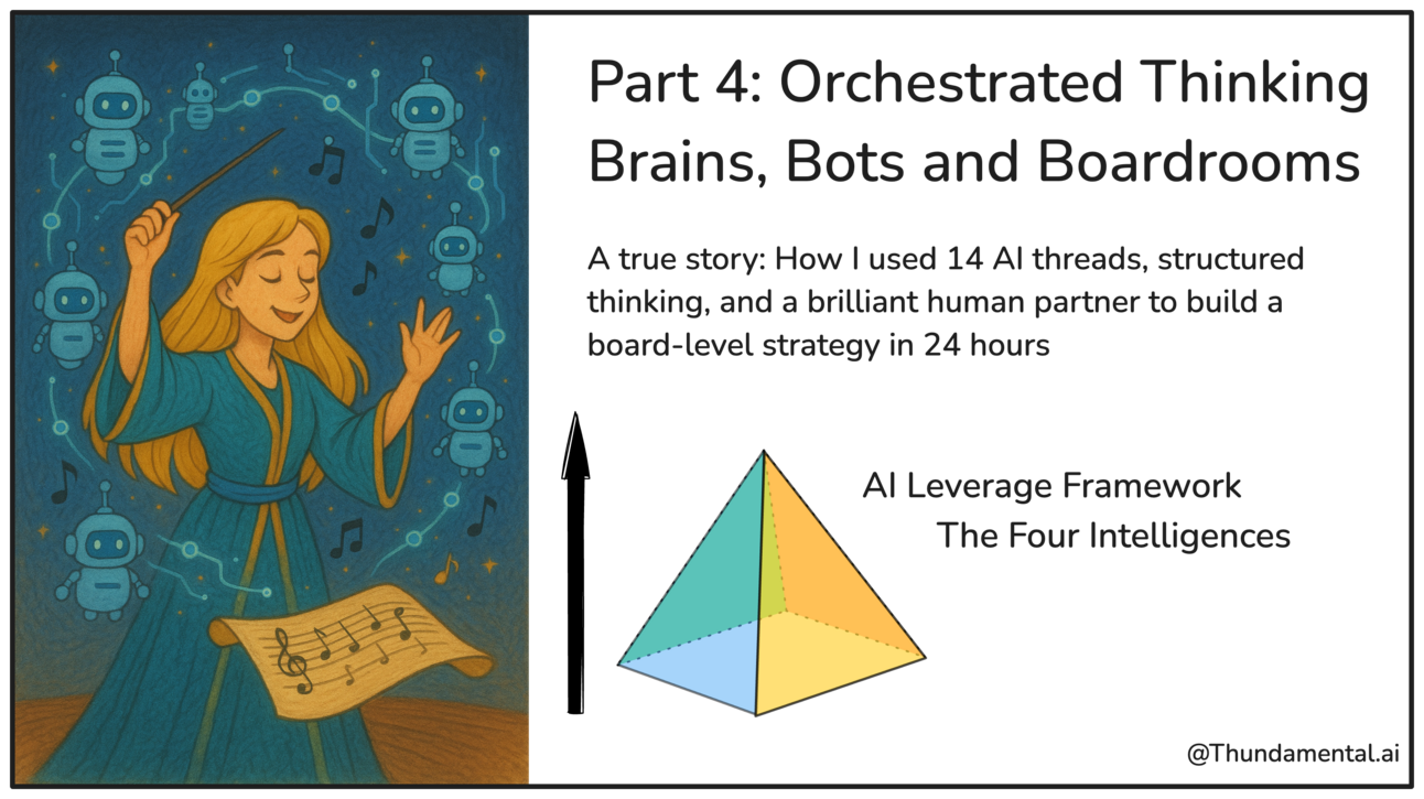 Part 4: Orchestrated Thinking: Brains, Bots, and Boardrooms