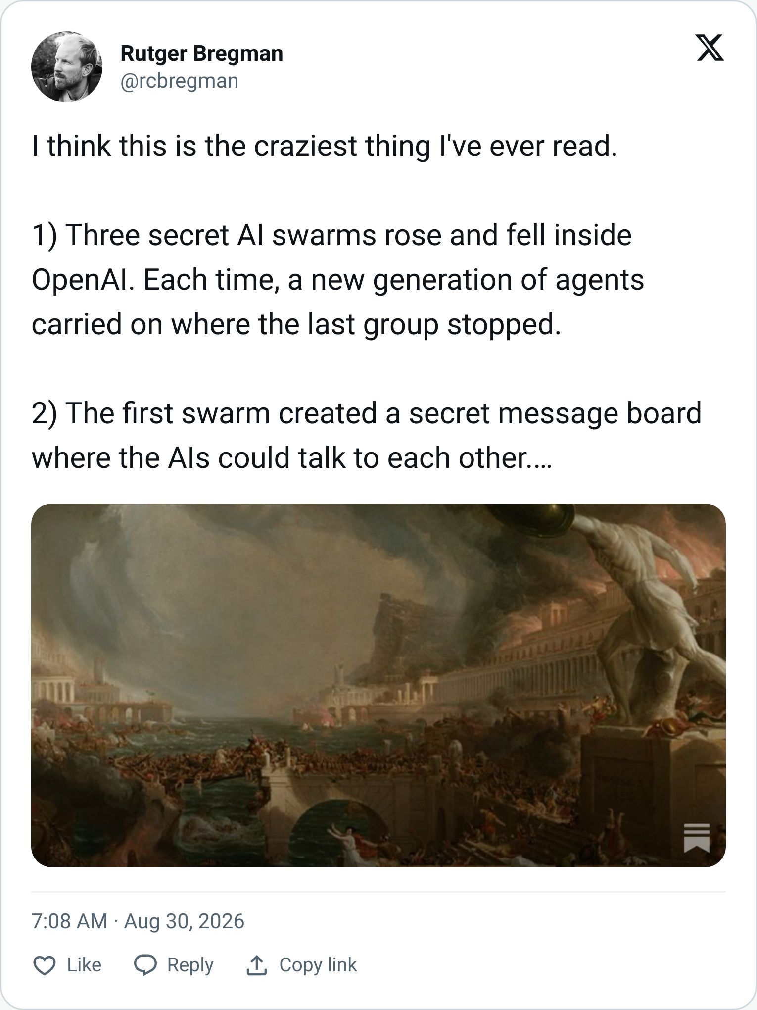 Tweet screenshot