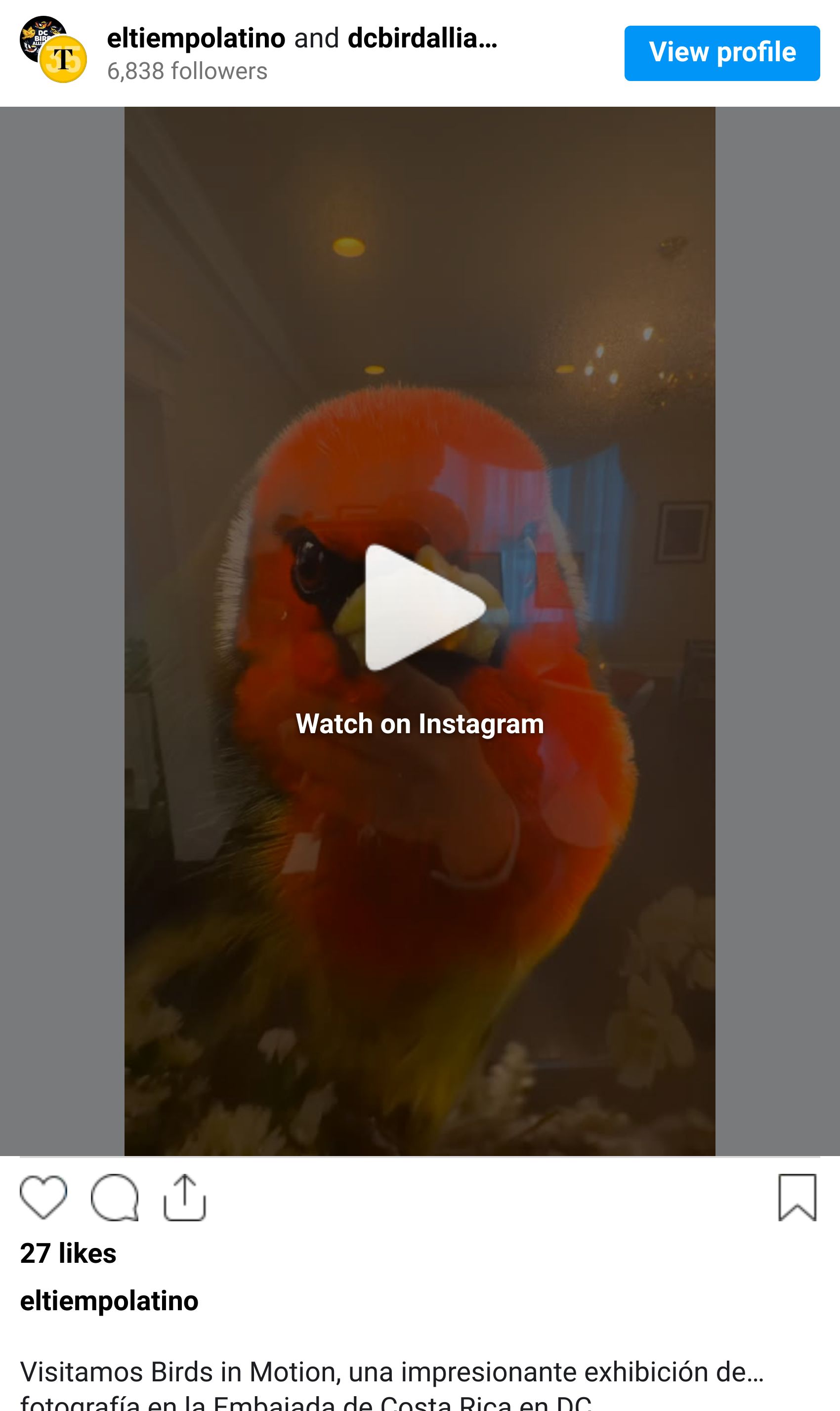 Instagram post