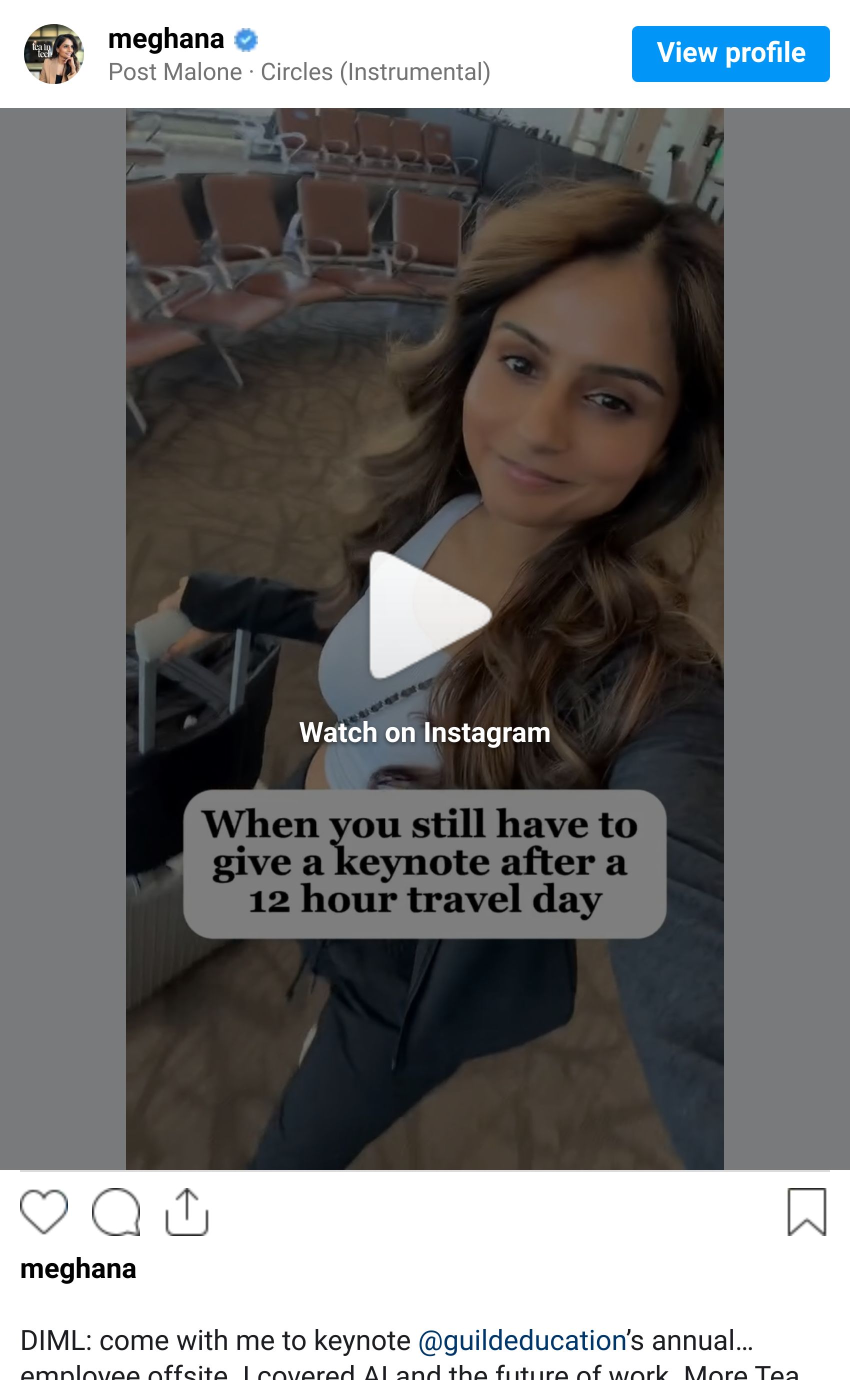 Instagram post