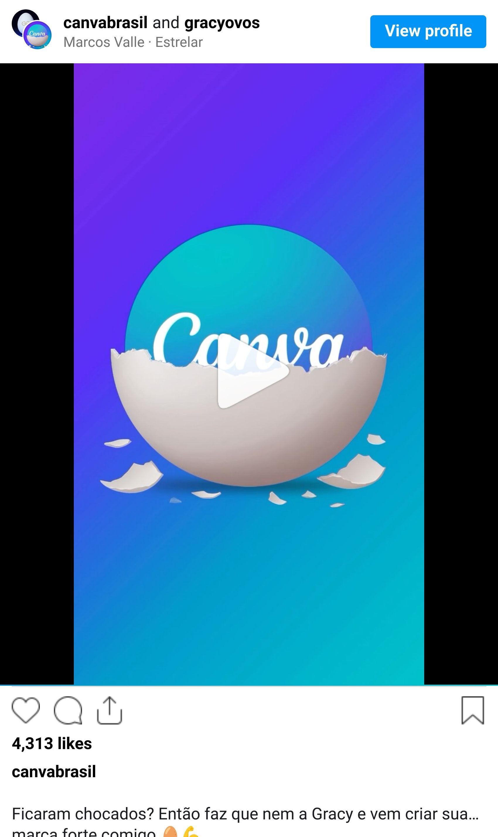 Instagram reel screenshot