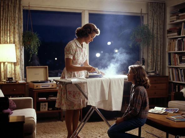 Sarah’s Ironing Board Evening, 1968